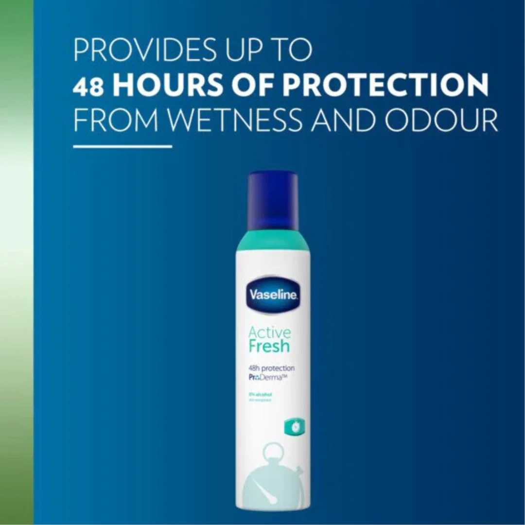Vaseline Active Fresh 250ml - Image 3