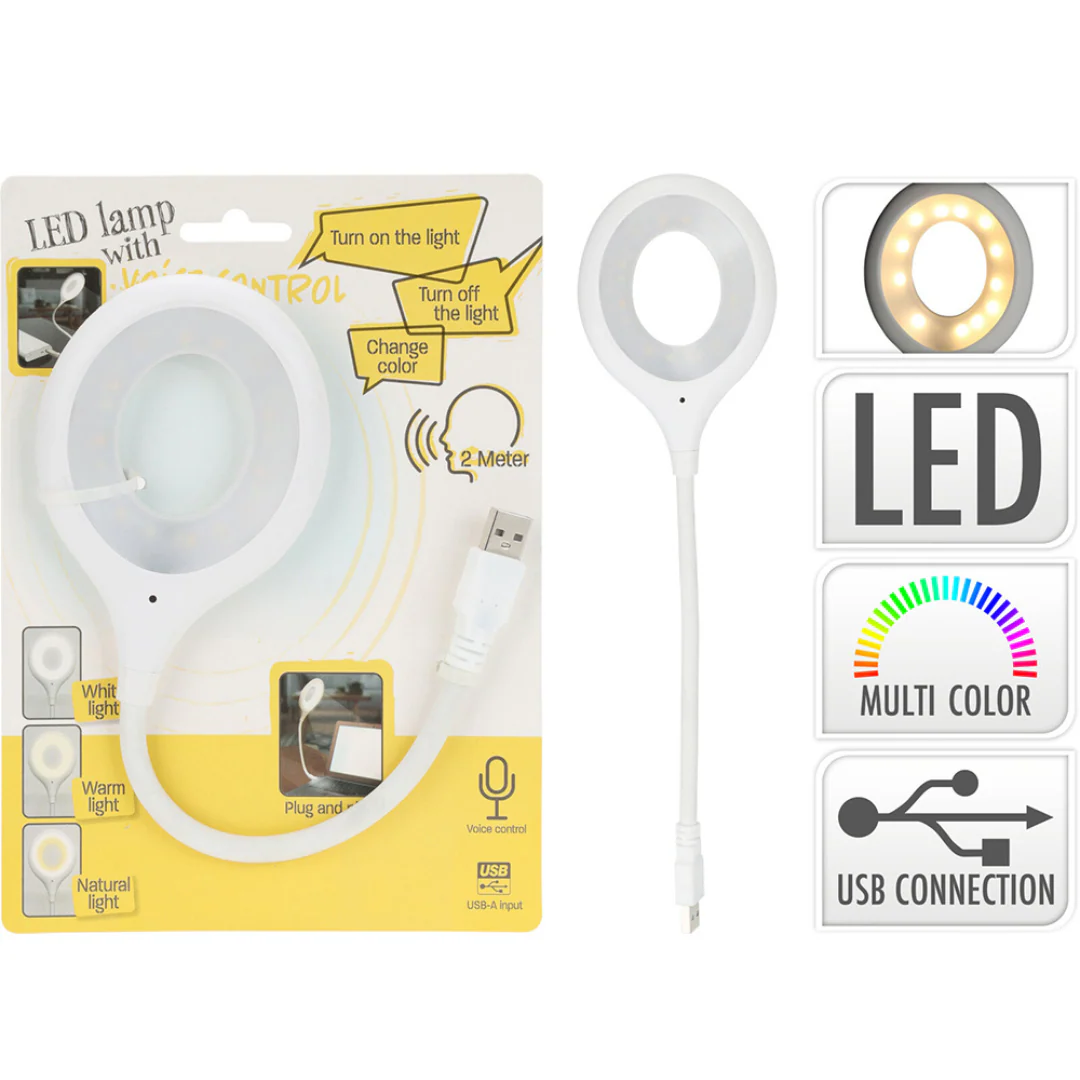 Voice Control LED Lamp