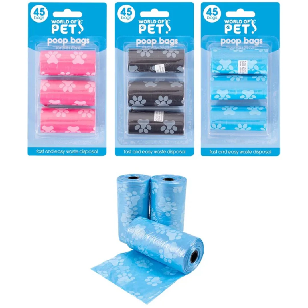 World of Pet Waste Refill Bags 3-Pack
