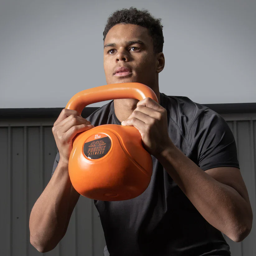 Weight Vinyl Kettlebells - 6/8/12/16/20 Kg by Phoenix Fitness - Image 11