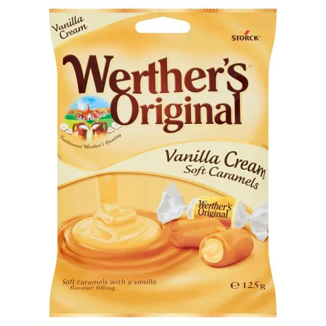 Werther’s Vanilla Cream Soft 125g