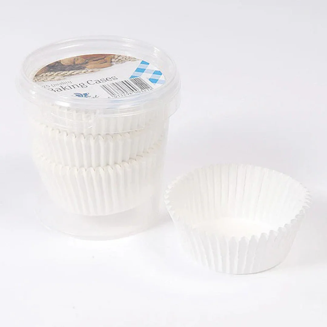 White Cake Cases – Greaseproof Baking Cup - Image 3