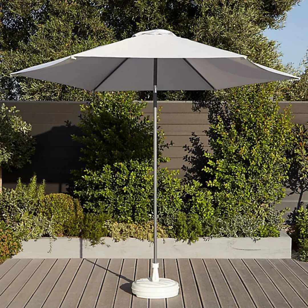 White Plastic Parasol Base - Image 4