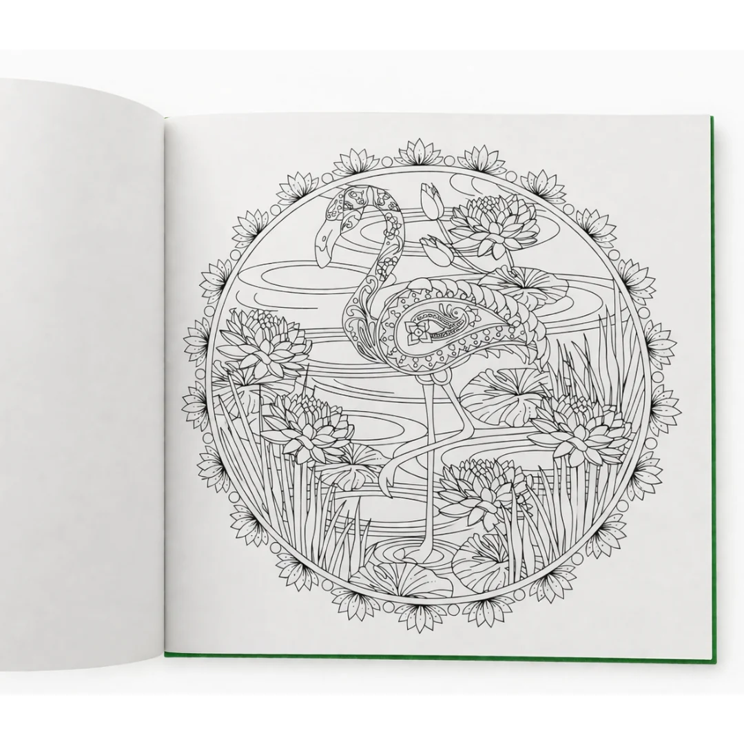 Wild & Free Mandala Colouring Kit - Image 2