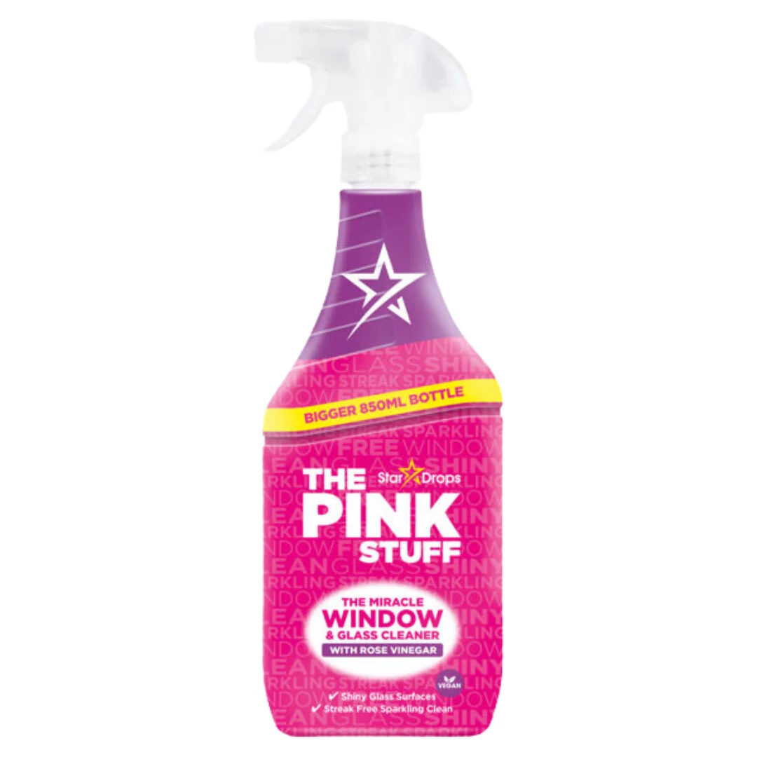 Window Spray – 850ml by The Pink Stuff