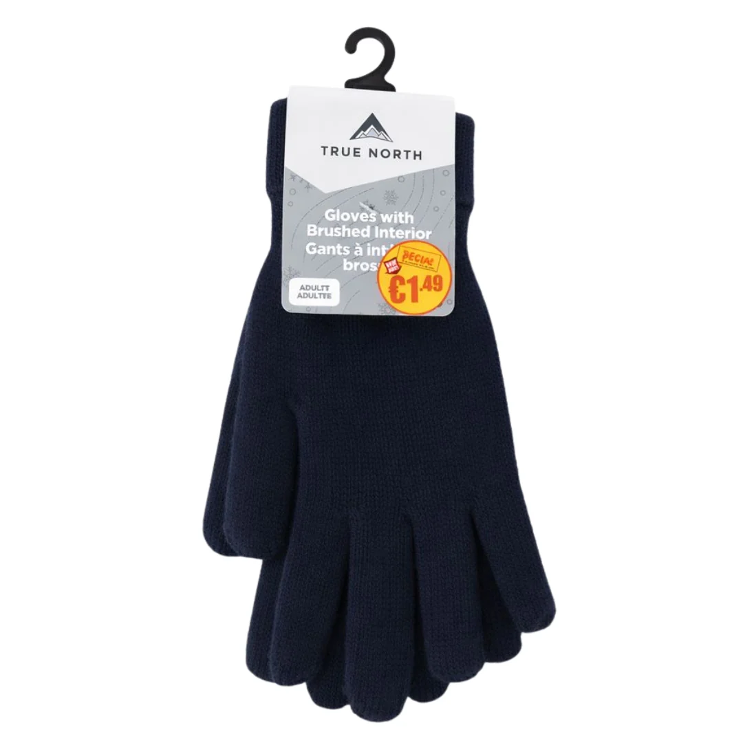 Women’s Acrylic Knit Gloves - Image 4