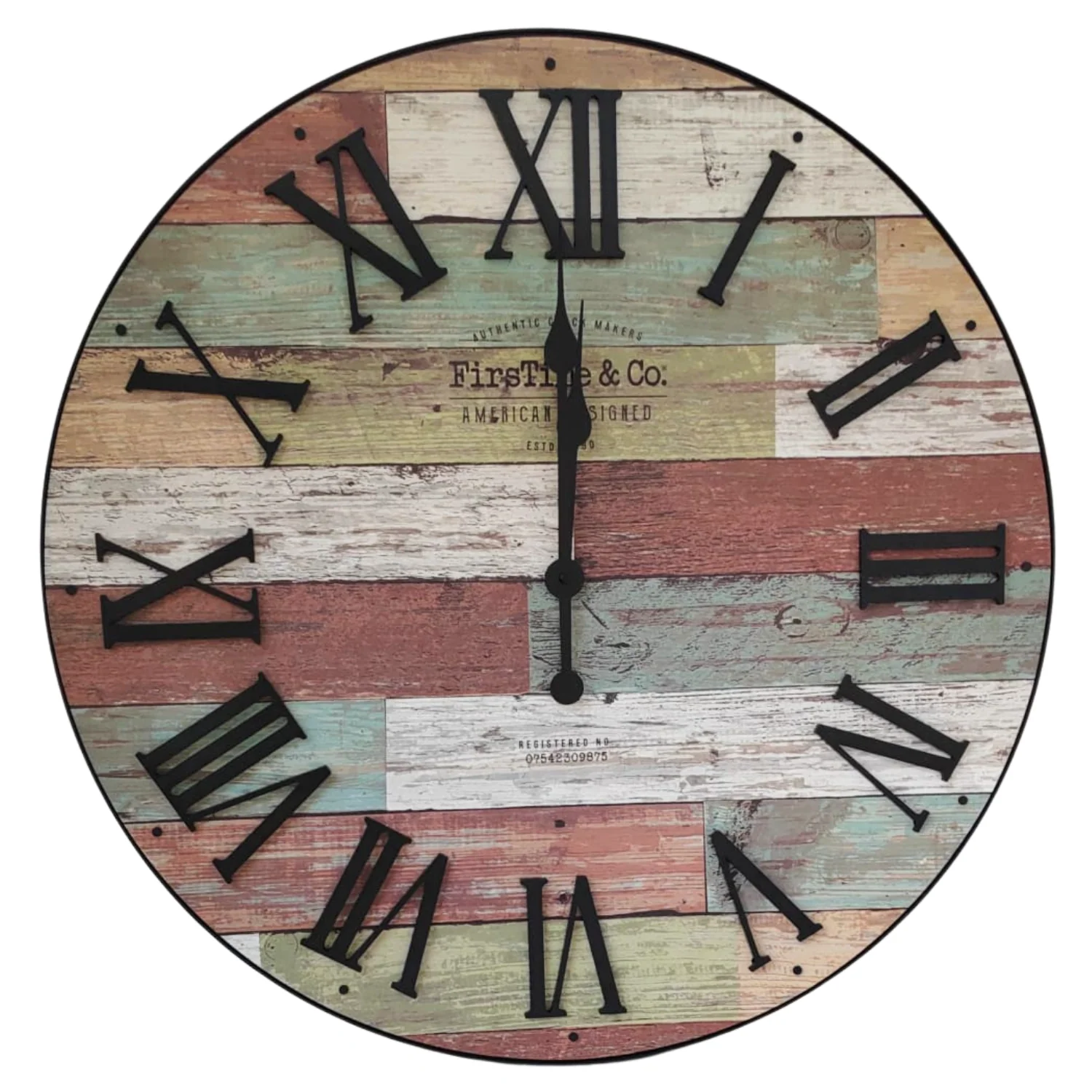 Wooden Wall Clock 27"