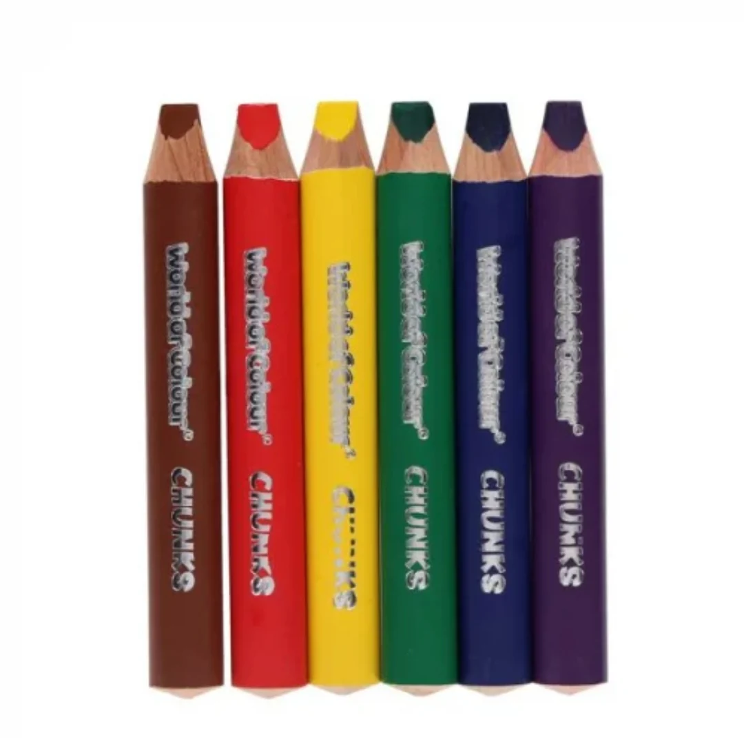 World of Colour 3-in-1 Watercolour Pencil Chunks - Image 2