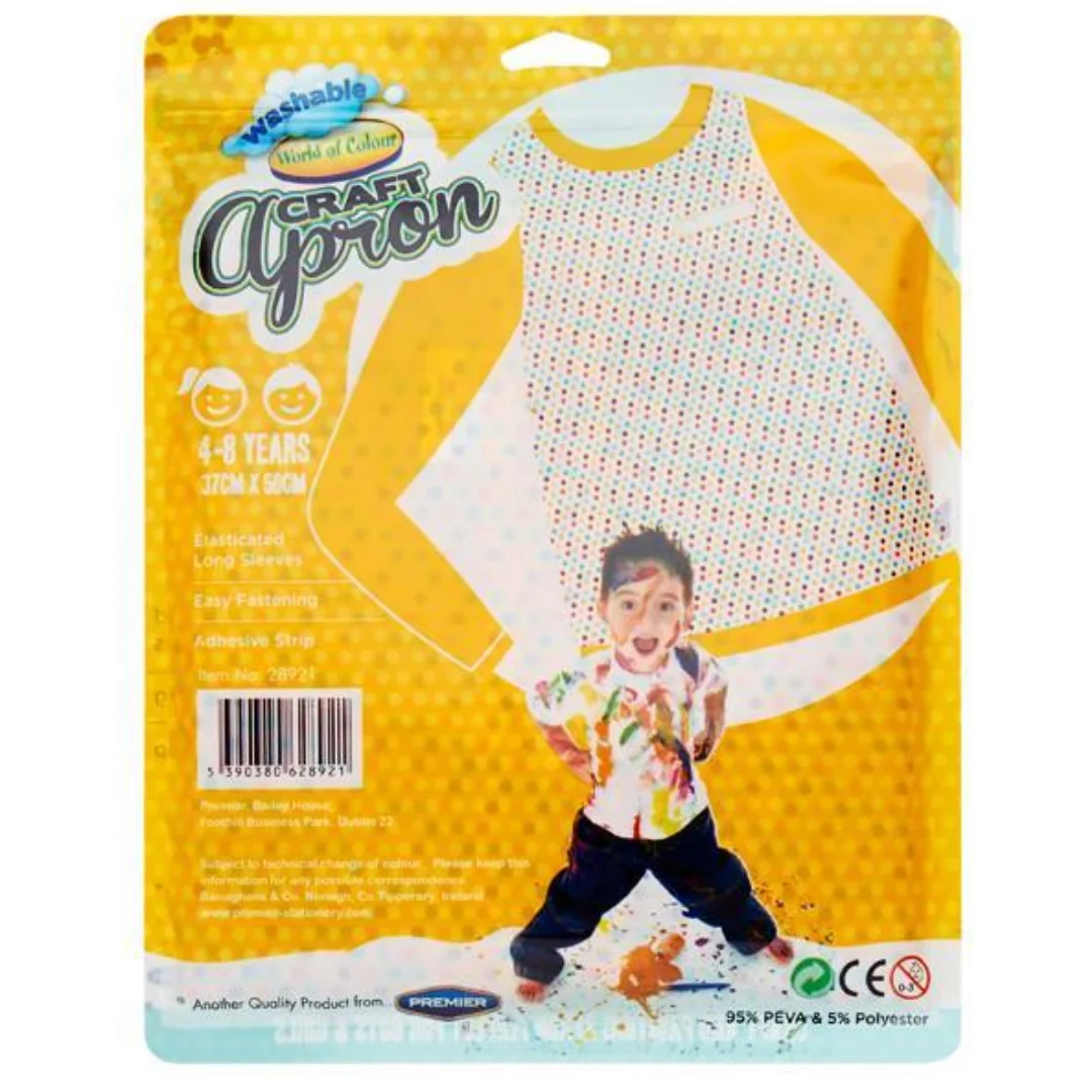 World of Colour Craft Apron – 37 x 50 cm (Ages 4–8) - Image 3