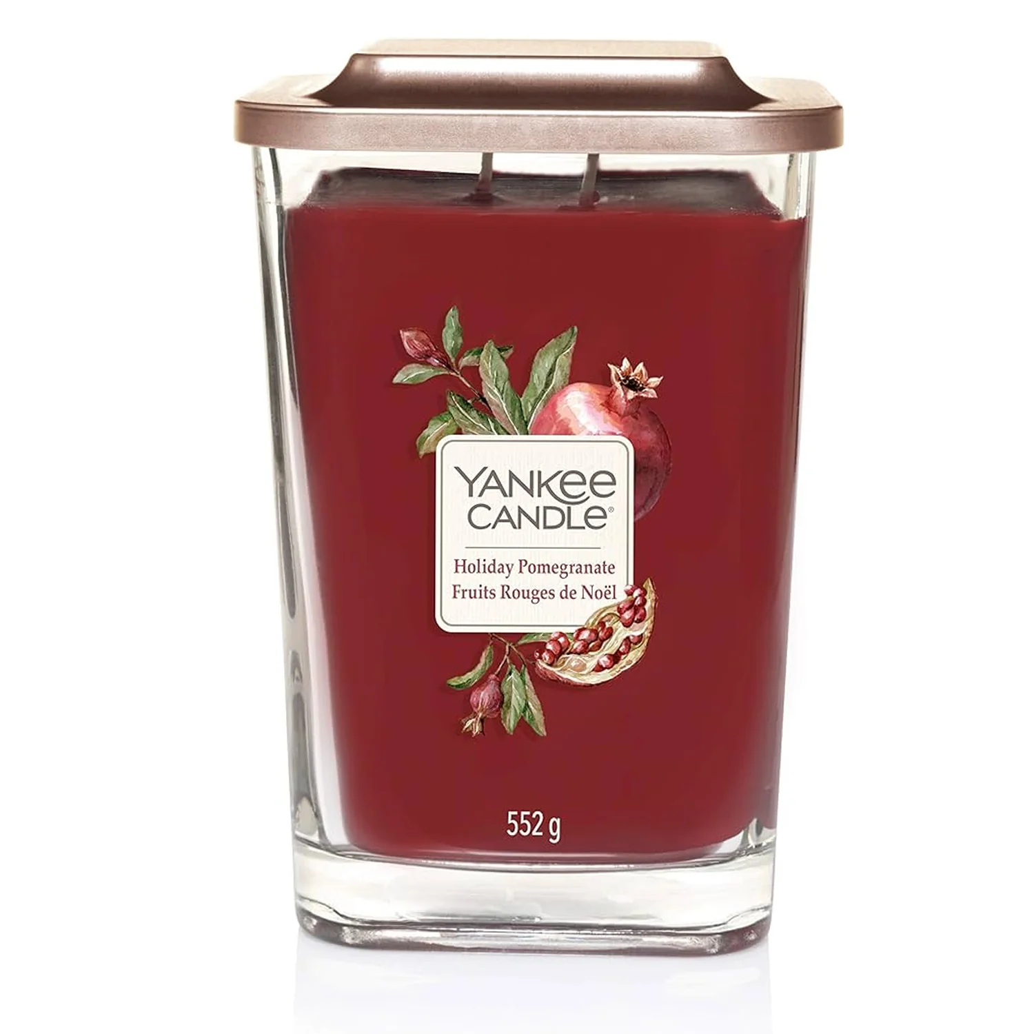 Yankee Candle Elevation Collection Large Candle 552g – Holiday Pomegranate
