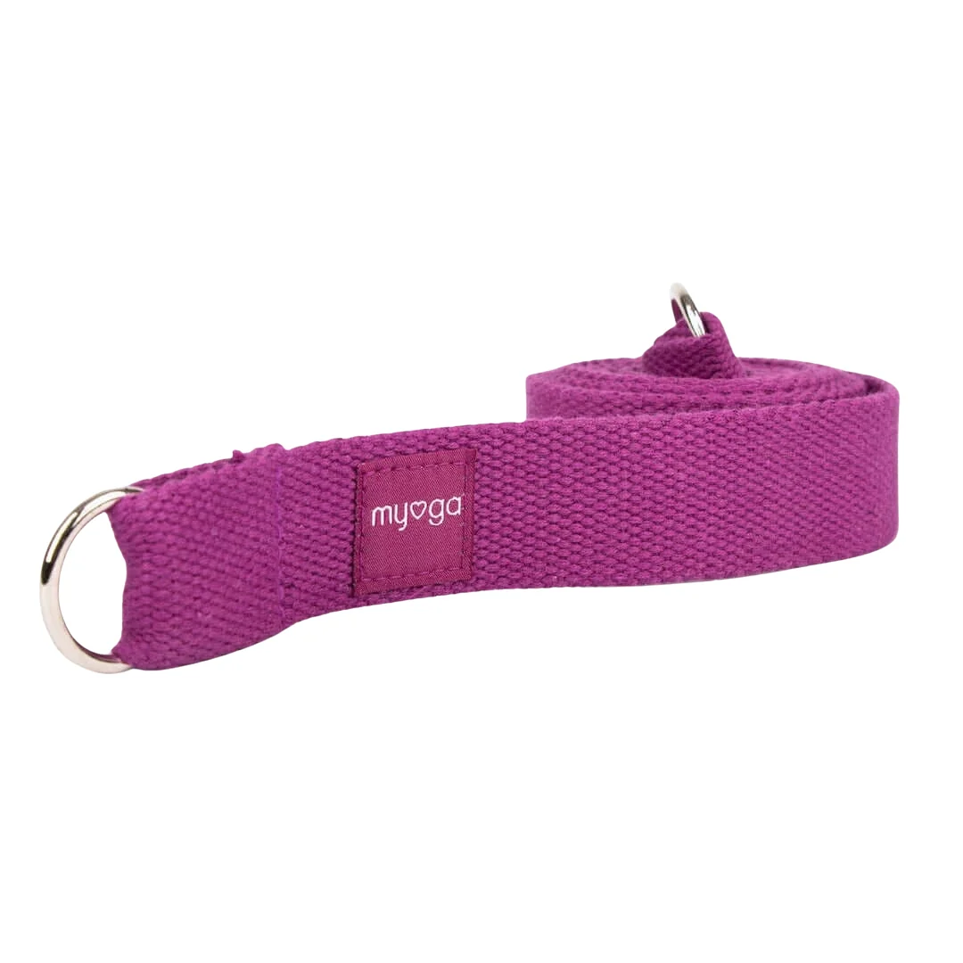 Myga Yoga Strap β Royal Plum