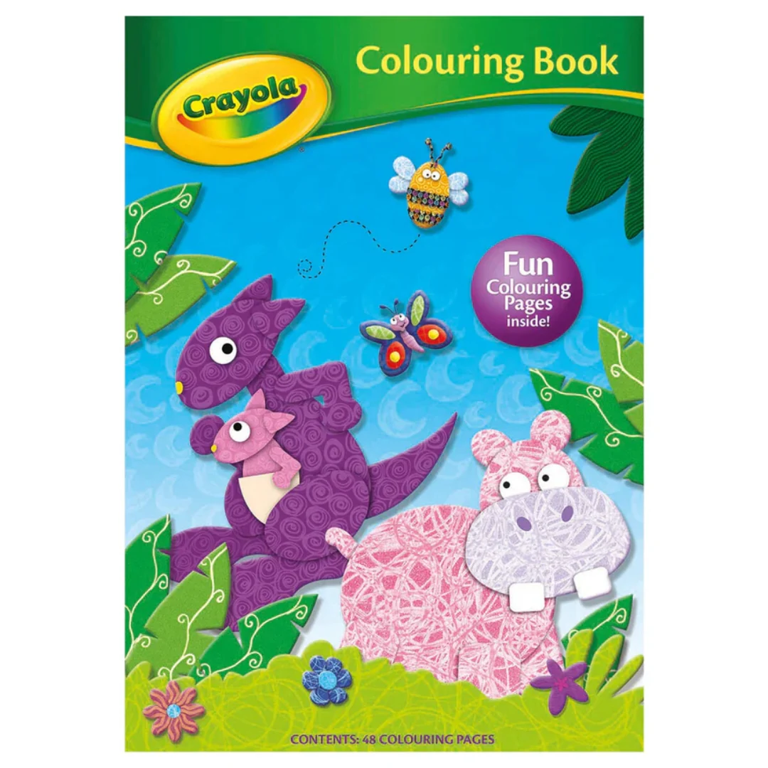 Z Crayola Colouring Book – Hippo