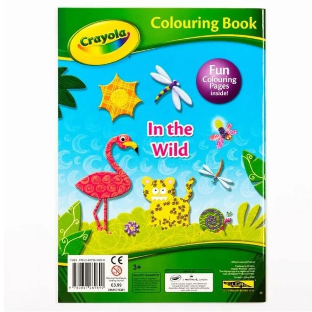 Z Crayola Colouring Book – Hippo - Image 3